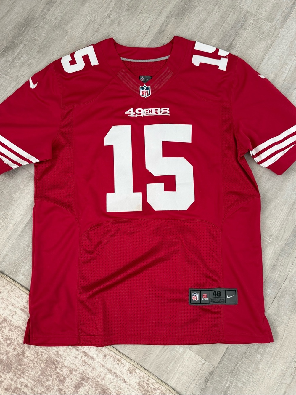 Nike San Francisco 49ers Crabtree #15 Men’s red NFL football jersey, XL